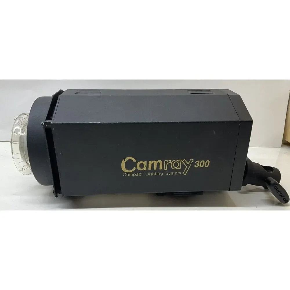 Camray 300 Studio Strobe 300 Watt Monolight by w Accessories WORKS! Retail $549